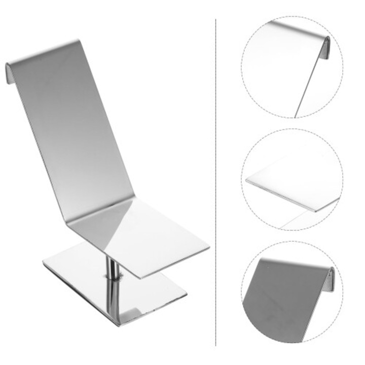 Suport pentru pantofi cu toc inalt 13x12.5x5.2 cm, organizator, negru
