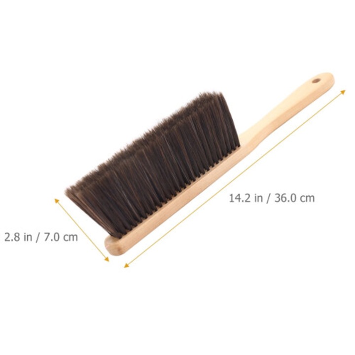 Matura cu peri moi, 1 bucata, material sintetic, alb