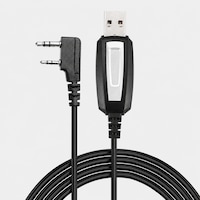 Cablu de programare USB, compatibilitate larga cu statii radio si walkie-talkie, transfer stabil de date si programare rapida, utilizare usoara fara instalare complicata, programare frecventa radio, configurare dispozitive comunicatii, OUYLAF, Negru