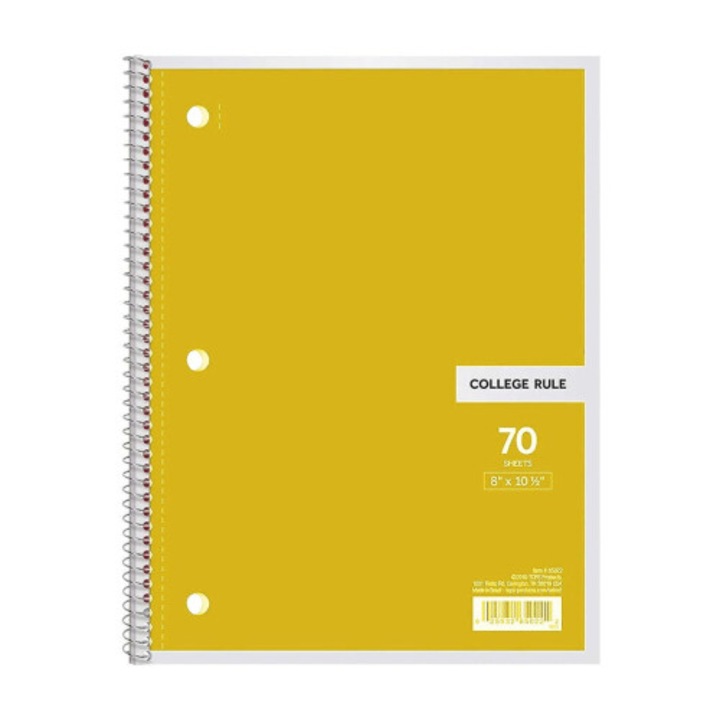 Füzet szett 2 db, 70 lap, kék-fekete, 20x26.7cm, perforált, 3 lyuk