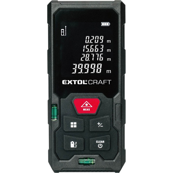 EXTOL CRAFT 50m digitális multifunkcionális fekete lézeres távolságmérő
