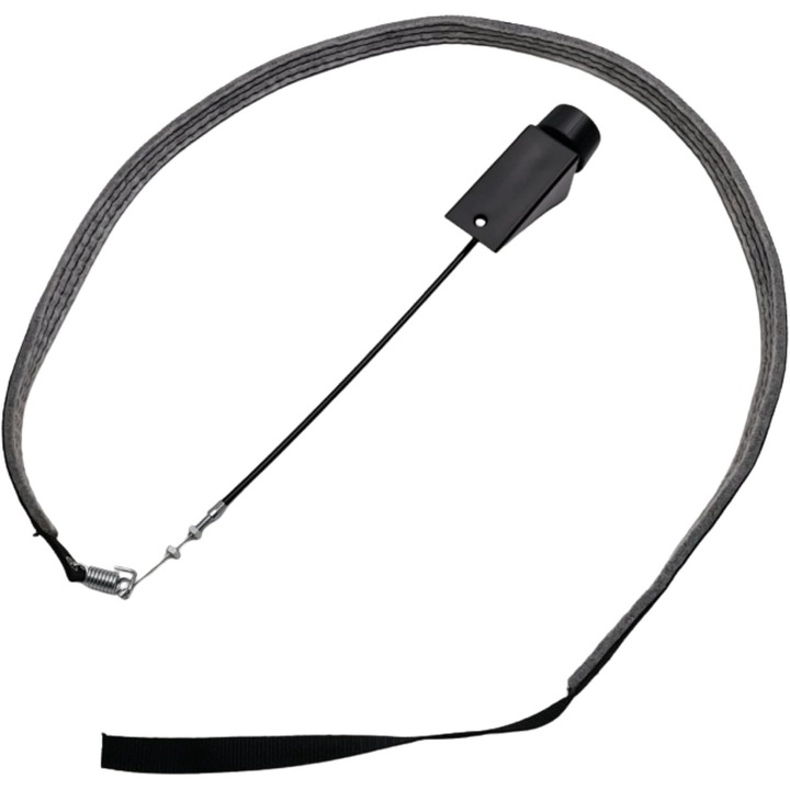 Centura frictiune pentru bicicleta fitness, 120cm, negru