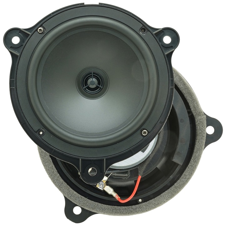 Set difuzoare auto coaxiale usi fata Dacia Dokker 2013-2017 Axton ATX165S 16.5cm 90W cu inele si mufa adaptoare