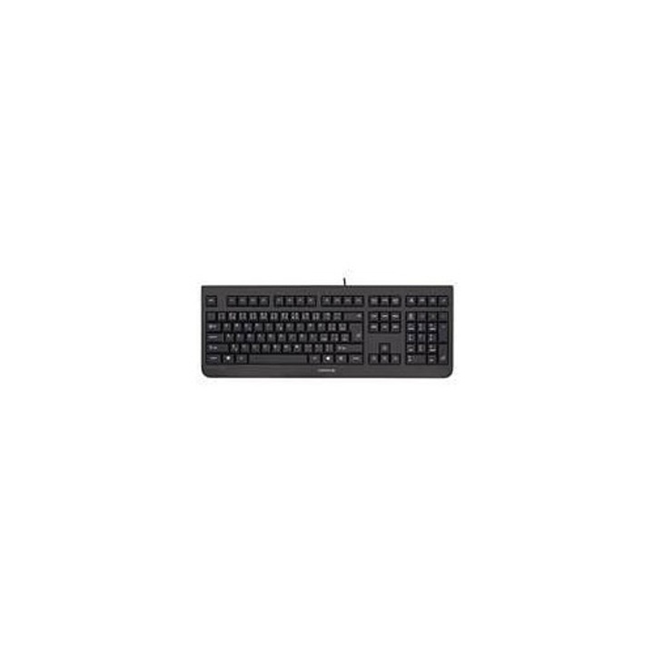 Cherry KC 1000 billentyűzet, USB, CZ SK, fekete, 458x170x20mm