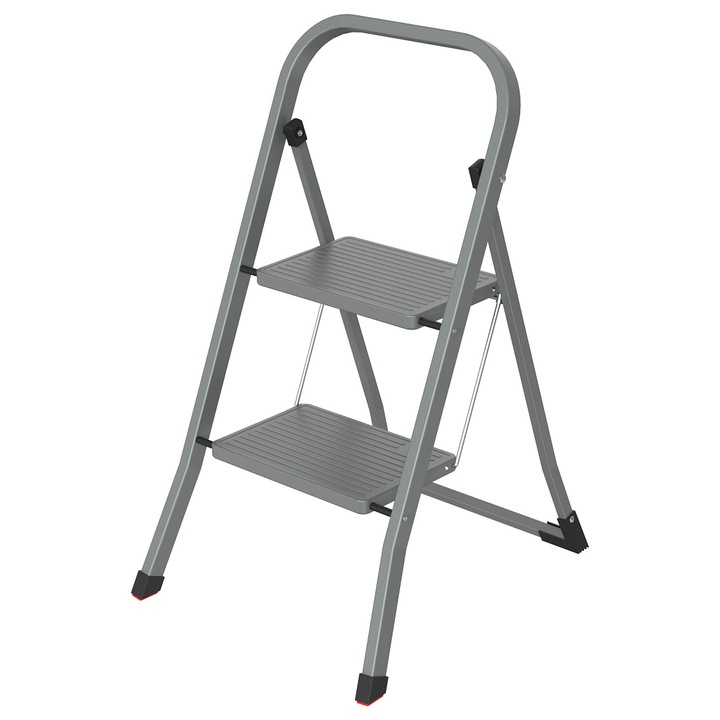 Scara de lucru VENBOS MINI 1x2 trepte otel 90x30x20cm 4kg 150kg