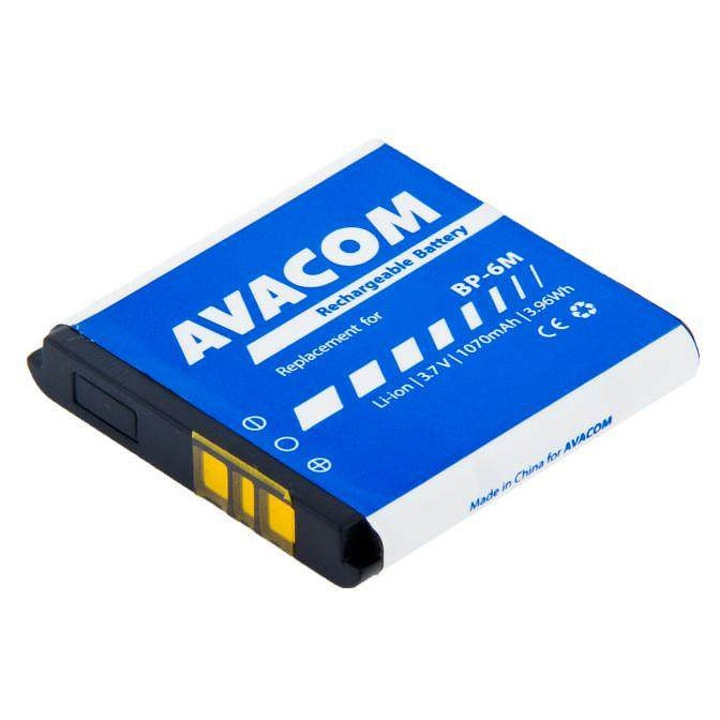 Avacom akkumulátor Nokia telefonhoz 1070mAh Li-Ion 3,7V 22g