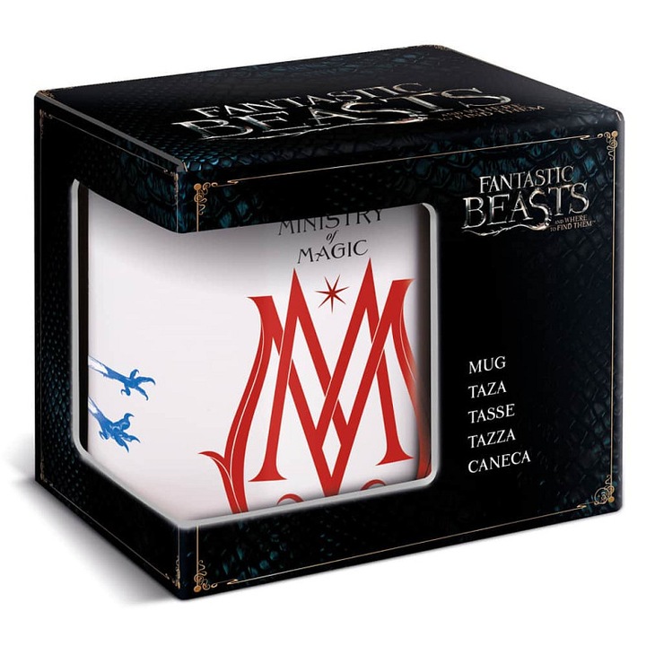 STOR kerámia bögre 315ml fantasztikus állatok
