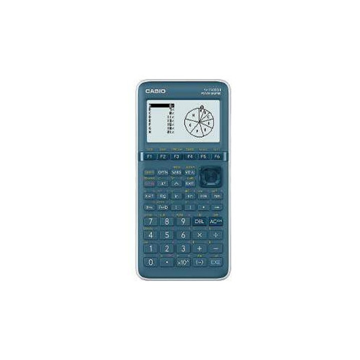 Casio FX 7400G III tudományos számológép, 64x128 pixeles kijelző, 176x84x19mm, fekete