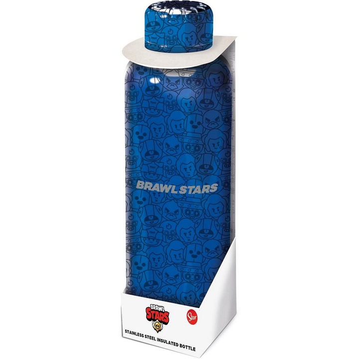 STOR Brawl Stars rozsdamentes acél termosz palack 515ml