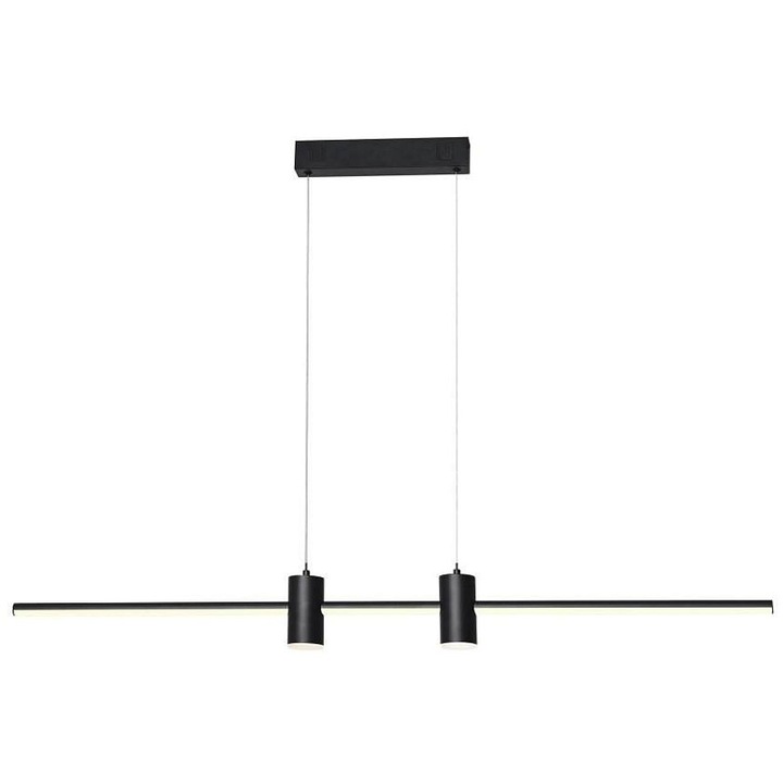 Висяща лампа IMMAX NEO LITE ESTRELAS, LED 30W, регулируема, черна, 1500x1250x70mm