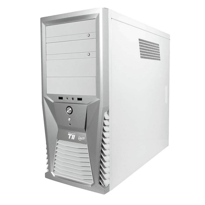 PC ház Arctic Silentium T11, állítható ventilátorok, fehér, mid-tower