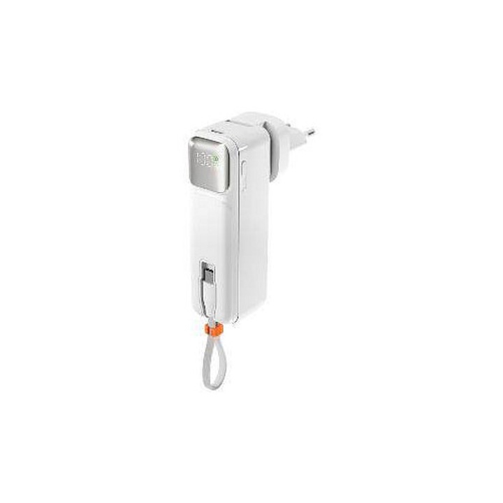 Powerbank Epico UltraPack 2in1 fehér 5000mAh 3,3x15,7x3,83cm