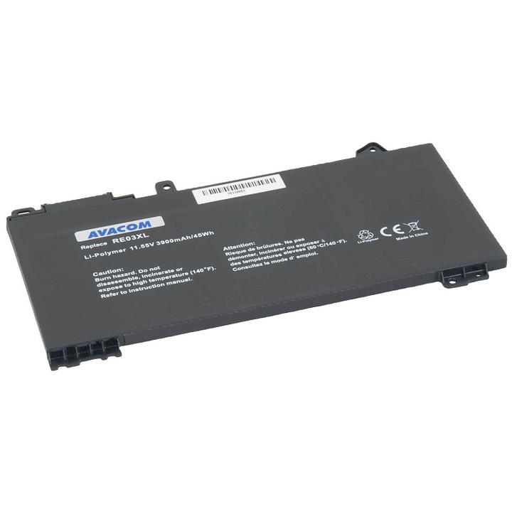 Avacom laptop akkumulátor 11,55V 3900mAh 184,7x101,7x5,8mm