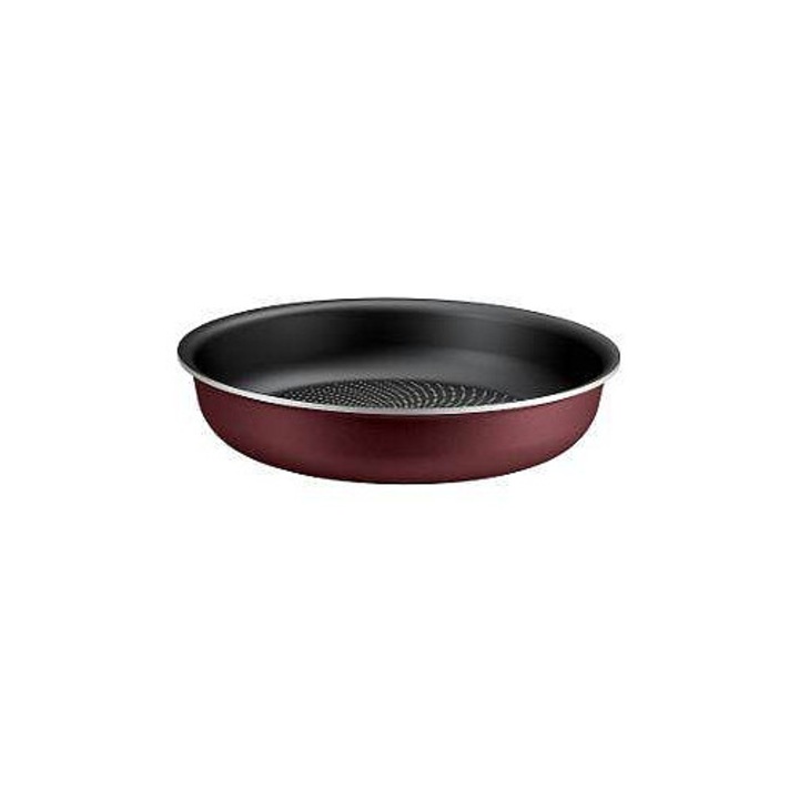 Tefal Ingenio serpenyő 22cm bordó-fekete, könnyű, tapadásmentes