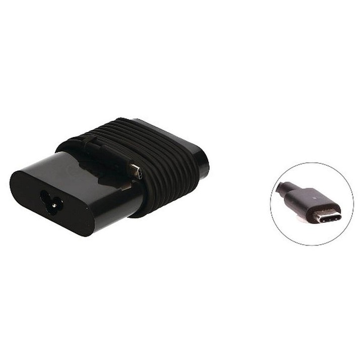 2-POWER Dell 65W USB Type-C AC adapter 100x77x30mm