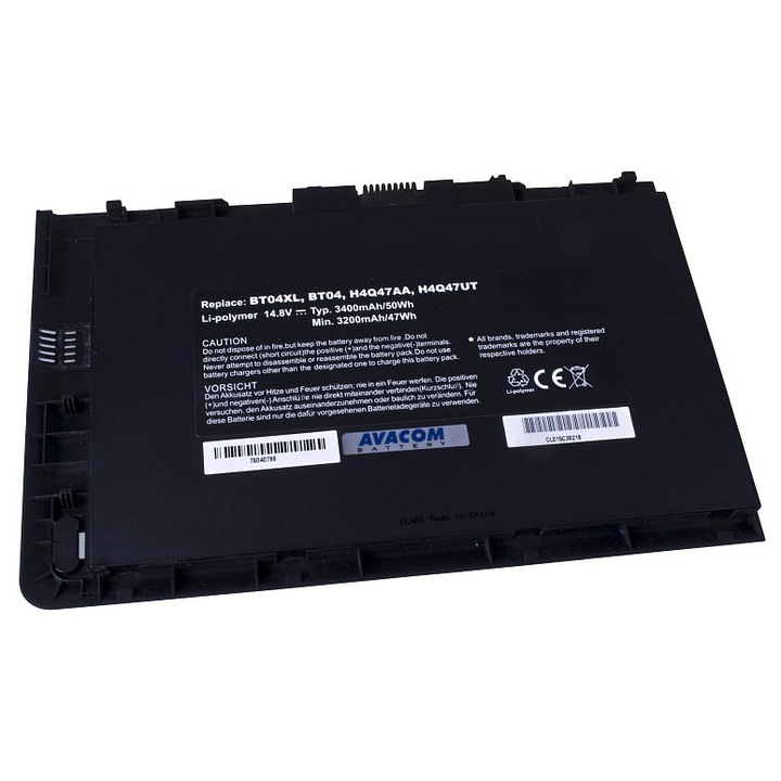 Baterie laptop Avacom EliteBook 9470m 207x133x8mm 3400mAh