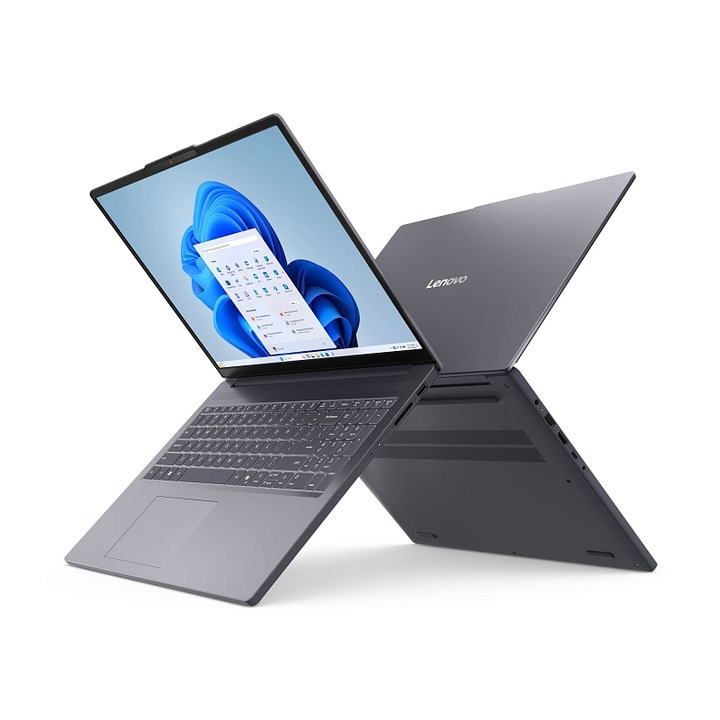 Laptop Lenovo IdeaPad Slim 3 16", Ryzen 7, 16GB, 1TB SSD, szürke, 360x251x17.9mm