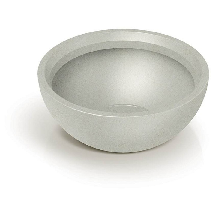 Prosperplast Molio Bowl virágcserép, 60x25cm, homok, 44L, 2 db-os szett