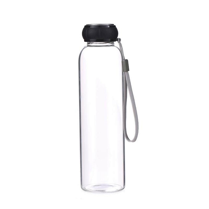 Bergner vizespalack 0.55l boroszilikát átlátszó 6.6x23.5cm