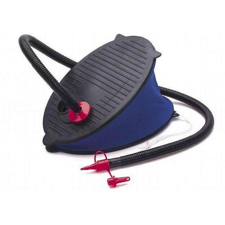 Marimex lábpumpa, 27.5x19cm, 0.62kg, tömlővel és 3 adapterrel