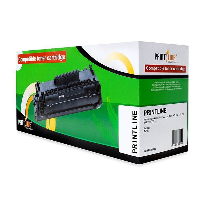 Toner lézer PrintLine kompatibilis Canon 737, fekete, 2400 oldal