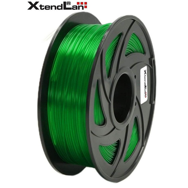 Filament PETG XtendLAN 1,75mm átlátszó zöld 1kg