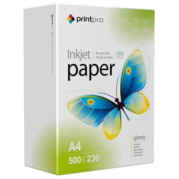 ColorWay PrintPro A4 230g/m2 fényes fotópapír 500 lap fehér