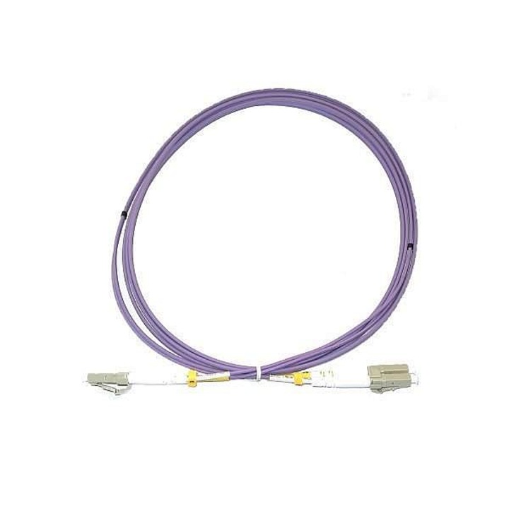 XtendLan optikai kábel LC-LC duplex multimódusú lila 3m OM4 50/125um