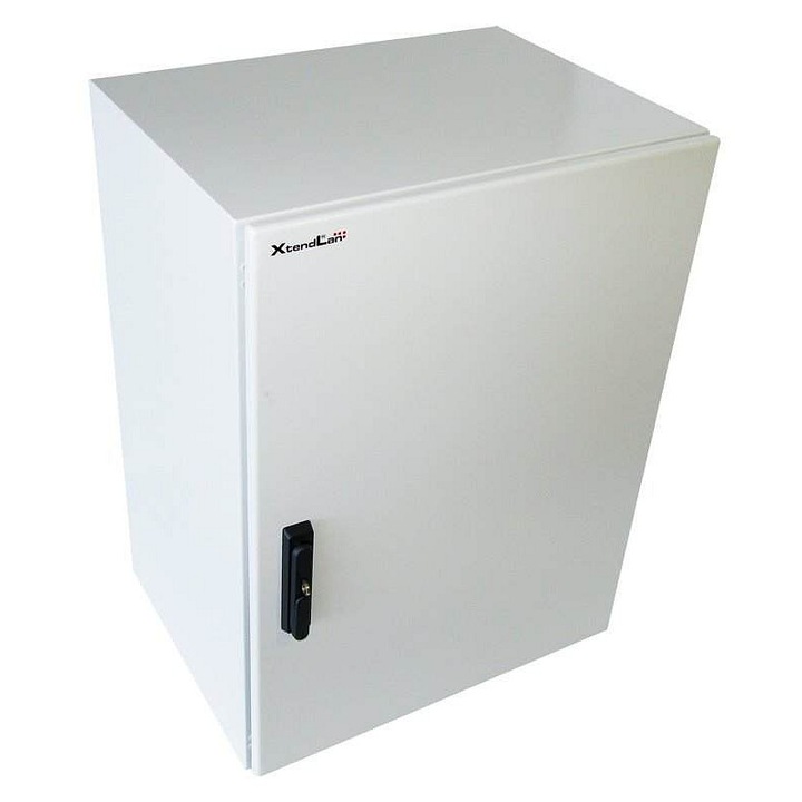 Tablou metalic exterior XtendLan 19", 17U, IP55, gri, 600x450x800mm