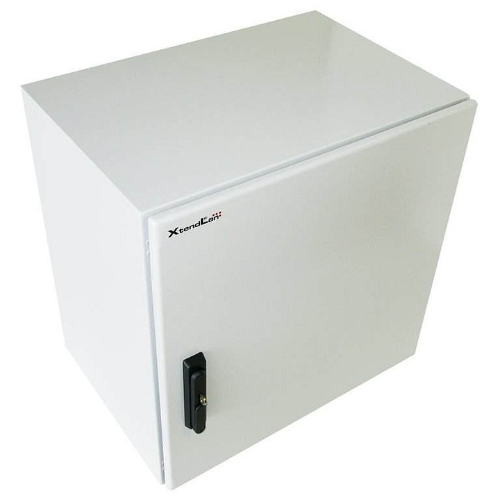 Tablou metalic exterior XtendLan 19", 12U, IP55, gri, 600x420x600mm
