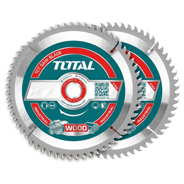 TOTAL fűrészlap 185x20mm 30 fogas, 2 darabos készlet