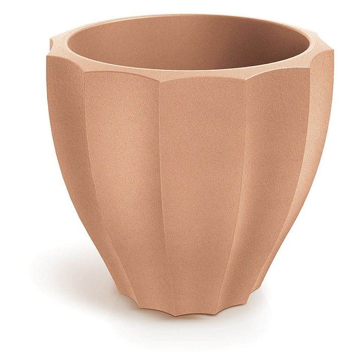Prosperplast Rona Round terrakotta virágcserép 60x54cm 38L műanyag