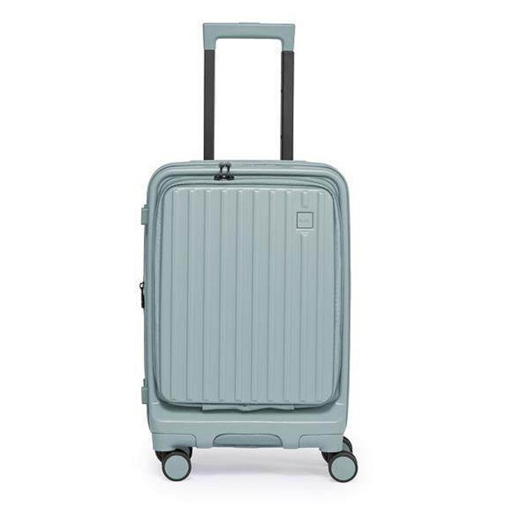 Acer Barcelona gurulós bőrönd 20", világoskék, 53.5x20.5x35.5cm, 40L, TSA, újrahasznosítható