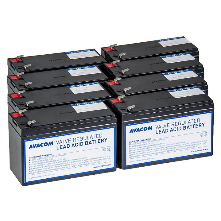 Baterie UPS Avacom 8x151x65x94mm 21.6kg VRLA HR