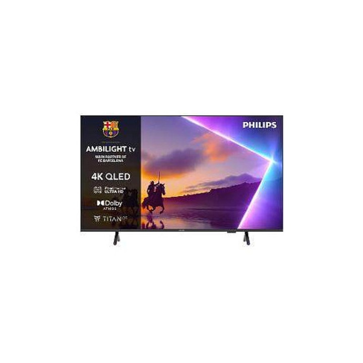 Philips 65PUS8560 QLED Smart TV 65 hüvelykes fekete 90x145x32cm