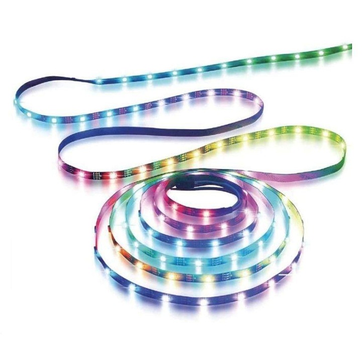Winner Group WG17 LED szalag, 5m, RGB, távirányító, 12V