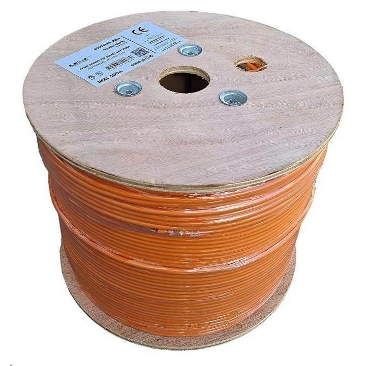 Cablu UTP LEXI-Net Cat5E LS0H B2ca portocaliu 500m