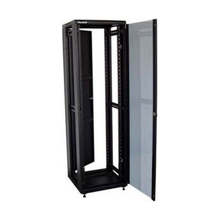 Rack 19", XtendLan ECO series, 47U, negru, 600x800x2277mm, usi sticla securizata