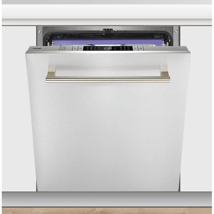 Concept MNV5560 mosogatógép, 14 teríték, inox, 60x55x82cm