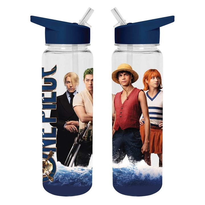 PYRAMID One Piece 700ml műanyag kulacs beépített szívószállal