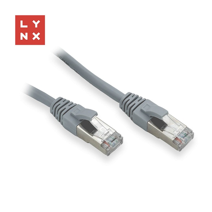 LYNX FTP Cat5e kábel 20m szürke PVC CCA