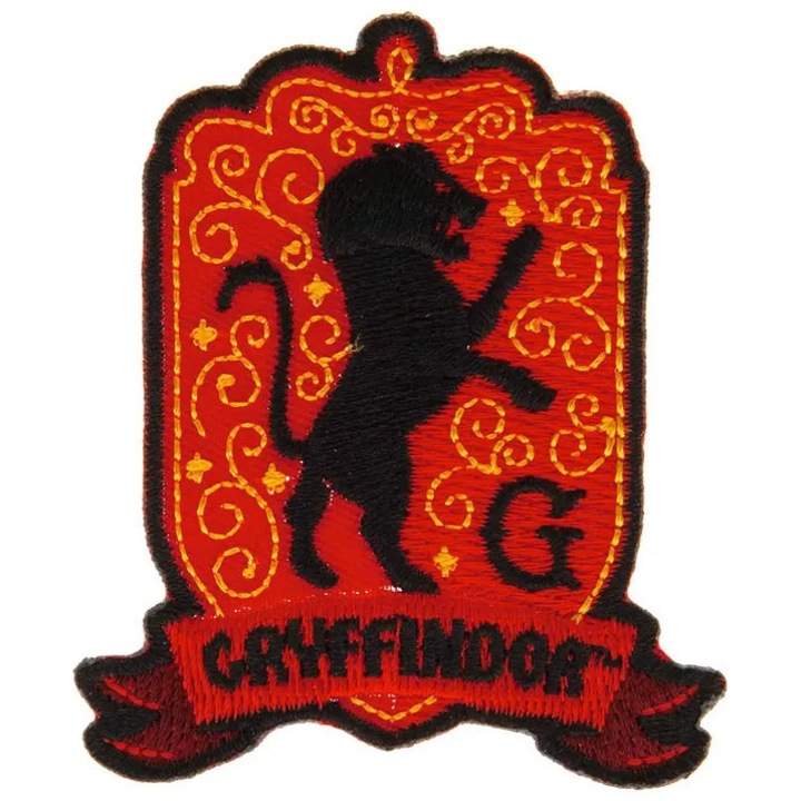Harry Potter Griffendél textil jelvény