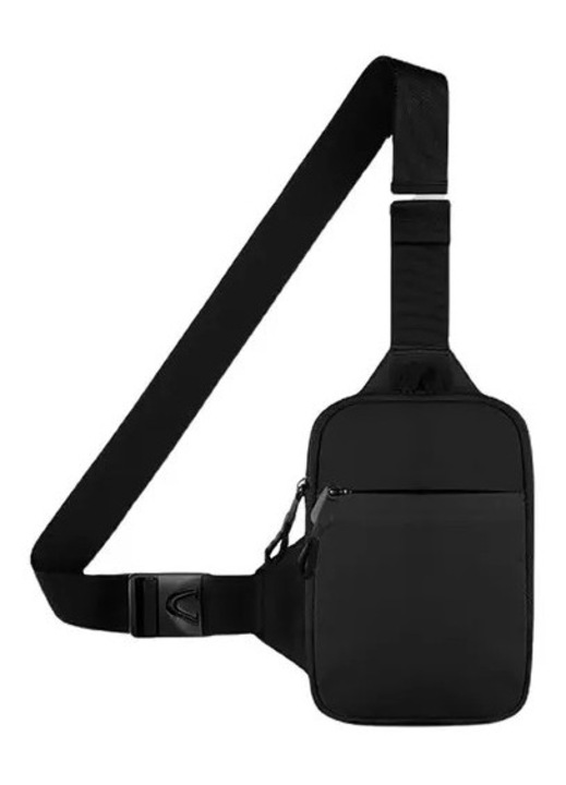 Férfi válltáska, vízálló, crossbody, messenger, fekete