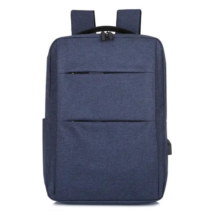Rucsac unisex pentru laptop din poliester, rezistent la apa, compartiment 15–16 inch, bleumarin, 29 x 41 x 12 cm
