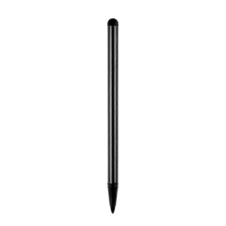 Stylus metalic pentru ecran tactil, negru