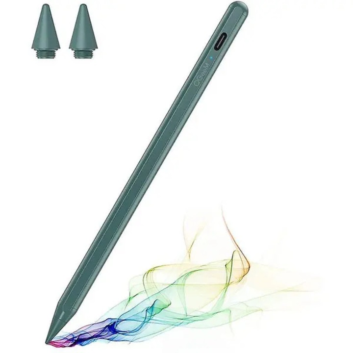 Stylus capacitiv activ, verde inchis, 10.5-10.2-9.7 inch