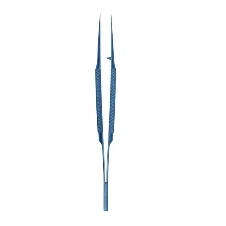 Preciziós csipesz 0.1mm titán kék