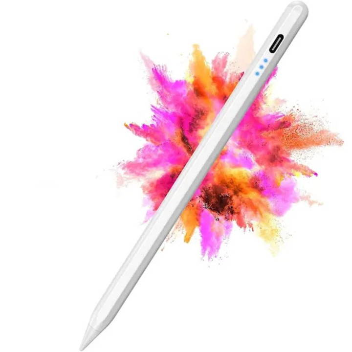 Stylus pen pentru iPad Air 3-5, iPad 6-9, detectare palma si inclinare, negru