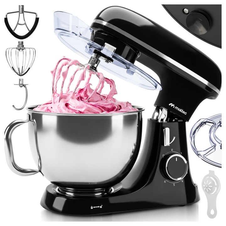 Maltec MaltecChef4000W-BL konyhai robotgép, 2000W, 7L, kék, 6 sebességfokozat