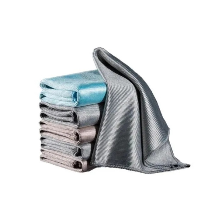 Set 8 lavete microfibra, 30x40cm, multicolor, rezistente